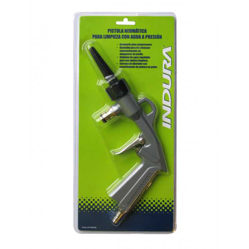 pistola de lavado aire agua con valvula
